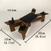 1/12 Wooden Torture Tool Model Soldier Figures Scene Action Figure Accessories Halloween decorations (1/12 Scale) view 2