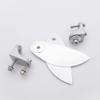 1Pair 75mm*30mm Speed Boat Turn Fins CNC Metal Aluminum Alloy for Gasoline Nitro RC Boat VEE Oval Speed Mono Boat Model view 3