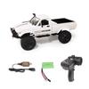 YIKESHU RC Crawler Offroad RC Truck 4x4 Remote Control Rock Crawler WPL C24-1 Pickup Trucks with Led Light, 2.4 Ghz 1/16 Scale All Terrain Car Brushed RTR Pickup for Adults view 1