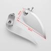 1Pair 92 * 33mm Racing Boat Turn Fins CNC Metal Aluminum Alloy for Gasoline Nitro RC Boat Speed Mono VEE Oval Racing Boat view 2