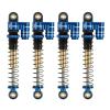 INJORA RC 43mm Shocks Aluminum Threaded Tele Absorber Damper for Axial SCX24 Gladiator Bronco C10 JLU Deadbolt B17 1/24 Upgrade(Blue) view 1