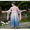 AINIFU Hanfu Princess Dress for Girl Birthday Summer Tang Suits Dress Stage Movie Performance view 4