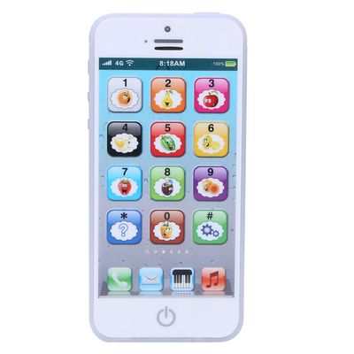 Music Light Touch Screen Mobile Phone Toy Early Kids Development Kids Learning Tool(White), Infants English Learning Hine, Infants English Learning Hine, Music Light Touch Schild Learning Phone