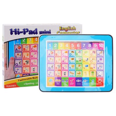 Pilipane Insert The Card and Use Can Let Babies Know More Knowledge(Blue), Kid Card Early Education Hine for Boys Girls Fink Dinosaur Electronic Learning Toys, Kid Card Early Education Hine for Bo