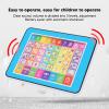 Pilipane Insert The Card and Use Can Let Babies Know More Knowledge(Blue), Kid Card Early Education Hine for Boys Girls Fink Dinosaur Electronic Learning Toys, Kid Card Early Education Hine for Bo view 3