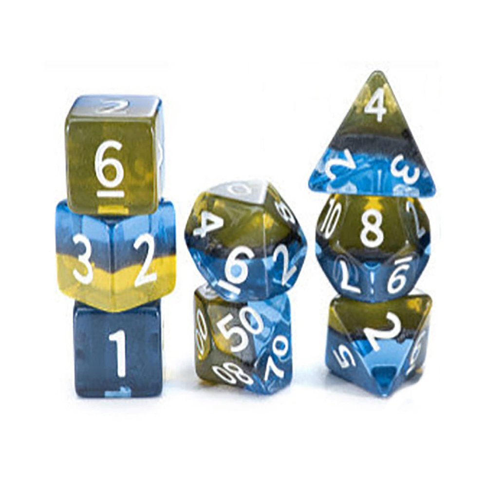 Gate Keeper Games & Dice Gate Keeper Games Sui Generis Dice - Rainbow! - 7 Piece Dice Set, Gate Keeper Games