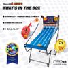 EastPoint Connect4 Hoops Arcade Basketball Game - Blue, Medium - Electronic LED Scoring & 2-Player Games - Indoor Foldable Design & Family Games - Four-in-a-Row Fun view 2
