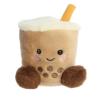 Aurora Adorable Palm Pals Milky Tea Boba Stuffed Animal - Fun Collectible Plush for Kids and Adult Collectors - Perfect for Decorating Rooms and Birthday Gifts - Brown 4 Inches view 1