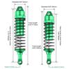 Aluminum Front&Rear Shocks Absorber Assembled for 1/10 Slash 4x4 4WD 2WD Rustler VXL Stampede RC Car Upgrade Part 4PCS/set (Green) view 2