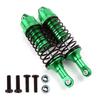 Aluminum Front&Rear Shocks Absorber Assembled for 1/10 Slash 4x4 4WD 2WD Rustler VXL Stampede RC Car Upgrade Part 4PCS/set (Green) view 4