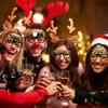 New Years Eve Party Supplies 2023 Gold Glitter Cheers to 2023 Banner Happy New Year Eyeglasses Decorations 2023 view 4