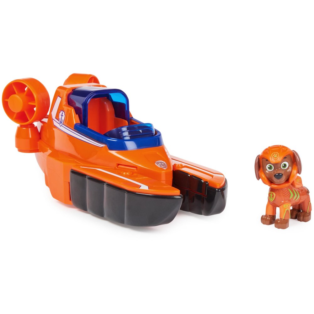 Paw Patrol Aqua Pups Zuma Transforming Lobster Vehicle with Collectible Action Figure, Kids Toys for Ages 3 and up