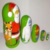 Christmas Reindeer Nesting Doll view 2