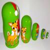 Christmas Reindeer Nesting Doll view 4
