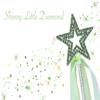 Lovelyshop Light Green Crystal Metal Star Fairy Wand with Ribbon for Girls Halloween Decorations view 3