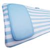 Magic Time International No Inflate Sun Bed Single Person Water Lounger Pool and Lake Float with Pillow Headrest & Removable Soft Mesh Cover (4 Pack) view 3