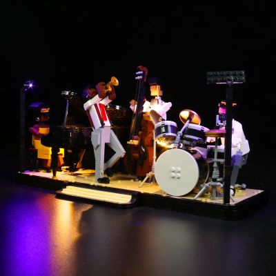 Brick Shine Light kit for Jazz Quartet 21334(Model Set is not Included) (Touch Control)