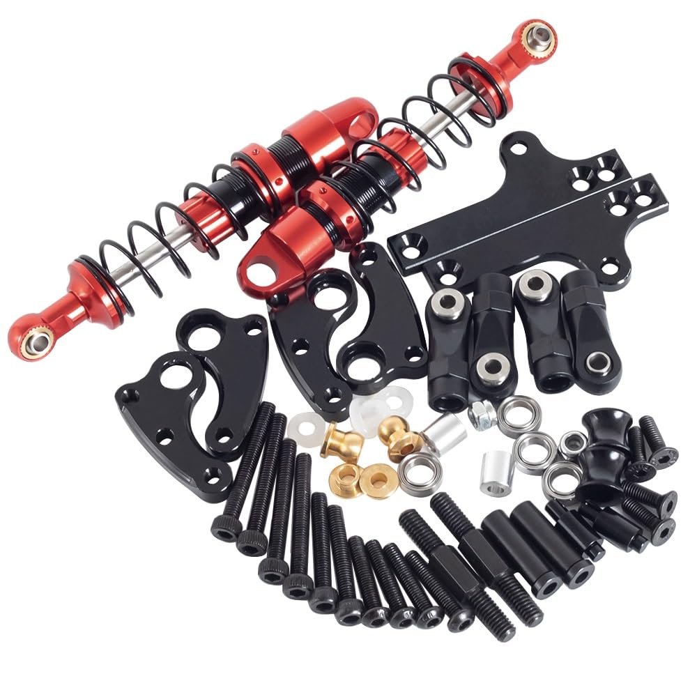 Greendhat Metal Shock Absorber Cantilever Suspension Set for 1/10 RC Car Axial SCX10 II 90046 Traxxas TRX-4 Upgrade Parts ( Color : for SCX10 II )