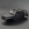 Greendhat 1:10 Scale 313mm Wheelbase Wrangler Rubicon Convertible Hard Body Kit for 1/10 RC CrawlerTraxxas TRX4 Axial SCX10 Redcat GEN8 ( Color : Matte Black ) view 1