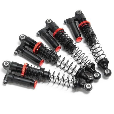 Greendhat RC Car Piggyback Shock Absorber Spring Kit 90/100/110/120mm for 1:10 Axial SCX10 RC Rock Crawler Shock Dampers ( Color : 100mm 4PCS )