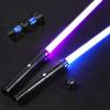 Oomyeh 2Pack FX Dueling Lightsaber Battle Sounds Metal Hilt Update 20 Colors Changeable 4 Modes 2 in 1 Light Sabers Perfect Christmas Halloween Present for Kids view 1