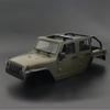 1:10 Scale 313mm Wheelbase Wrangler Rubicon Convertible Hard Body Kit for 1/10 RC CrawlerTraxxas TRX4 Axial SCX10 Redcat GEN8 ( Color : Olive Green ) view 1