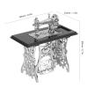 Agatige Miniature Sewing Machine, 1/12 Dollhouse Sewing Machine Furniture for 1/12 Doll House Decoration Accessory(#1) view 4