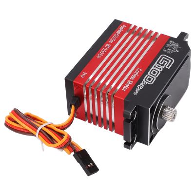 Servo Motor, G100 Pro 100KG RC Digital Servo (for RC Car Robot) 1: 5 1: 6 (for Helicopter Boat)