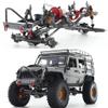 Greendhat 312mm Wheelbase CNC Aluminum Alloy Frame Chassis Kit with Metal Bumper for 1/10 RC Crawler Car SCX10 Rock Off Road Truck ( Color : Rear Axle ) view 2