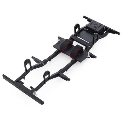 1/10 Proportion CNC Metal Chassis Frame with Transmission Gearbox for RC Crawler Car RC4WD Gelande II FJ40 G2 D90 TF2 Defender ( Color : D )