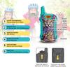 Walkie Talkies for Kids, 22 Channels Long Range Walkie Talkies for Boys Girls 4-12, 2 Way Radio Toy, Outdoor Camping Gear Toys Gifts for Kids Ages 4-12 BlueGreenPink view 2