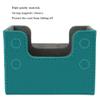 AEGIS GUARDIAN Card Deck Box for MTG, Commander Deck Box Hold 120+ Sleeved Cards, Leather Strong Magnet Card Deck Case Holder for Magic Cards TCG CCG, Green view 4