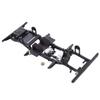 1/10 Proportion CNC Metal Chassis Frame with Transmission Gearbox for RC Crawler Car RC4WD Gelande II FJ40 G2 D90 TF2 Defender ( Color : C ) view 2