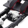 1/10 Proportion CNC Metal Chassis Frame with Transmission Gearbox for RC Crawler Car RC4WD Gelande II FJ40 G2 D90 TF2 Defender ( Color : C ) view 4