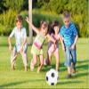 Sports Balls with Hand Pump for Kids and Toddlers 6-Inch Diameter Rubber Sport Ball Set Includes 2 Pack of Soccer Balls for Fun Outdoors and Backyard view 3