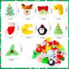 MGparty 24Pcs Christmas Squishies Toys Mochi Squishies Toys Bulk Party Favor for Kids Christmas Stocking Stuffers Goodie Bag Filler Bulk view 3