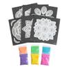Colorations World of Art - India Rangoli, 6 Designs with Sand - Set of 24 view 2