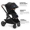 Mompush Ultimate2 Baby Stroller, Premium Convertible Full-Size Stroller for Toddler, Reversible Seat with One Hand Recline Adjustment, Car Seat Adapter Included view 2