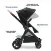 Mompush Ultimate2 Baby Stroller, Premium Convertible Full-Size Stroller for Toddler, Reversible Seat with One Hand Recline Adjustment, Car Seat Adapter Included view 3