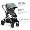 Mompush Ultimate2 Baby Stroller, Premium Convertible Full-Size Stroller for Toddler, Reversible Seat with One Hand Recline Adjustment, Car Seat Adapter Included view 2