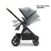 Mompush Ultimate2 Baby Stroller, Premium Convertible Full-Size Stroller for Toddler, Reversible Seat with One Hand Recline Adjustment, Car Seat Adapter Included view 4