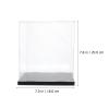 Zerodeko Transparent Acrylic Display Box for Collectibles High- Storage Case for Figures and Models Easy Assembly for Artwork and Memorabilia view 2