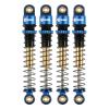 INJORA 43mm Aluminum Shocks Threaded Tele Shock Absorber Damper for 1/24 RC Crawler Car Axial SCX24 AXI90081 Deadbolt Micro Crawler(Blue) view 1
