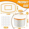 Suclain 48 Pieces Basketball Hoop Snack Cups Basketball Party Decorations Paper Party Supplies Kids Paper Snack Cups Disposable Treat Food Bowls for Ball Themed Birthday Favors view 2
