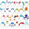 Yinder 24 Pieces Sea Animal Party Headband Under the Sea Party Decorations Ocean Themed Party Decorations Ocean Party Favors Felt Ocean Animal Headbands for Boys Girls Kids Adults Party Supplies view 1