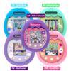 JCHPINE Hard Carrying Case and Silicone Cover Compatible with Tamagotchi Pix Interactive Virtual Pet Game Machine, Screen Film Protector for Tamagotchi Pix Accessories(Purple-Pink) view 3