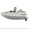 Amewi Aimee Speed Boot 26101 380mm 15 km/h 2.4 GHz RTR brown/White Cream view 3