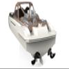 Amewi Aimee Speed Boot 26101 380mm 15 km/h 2.4 GHz RTR brown/White Cream view 4