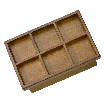 FOMIYES Miniature Vegetable Stall Model for Garden Decor Scale Fruit and Vegetable Stand for Dollhouses and Miniature Projects Safe for Boys and Girls Use