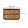 FOMIYES Miniature Vegetable Stall Model for Garden Decor Scale Fruit and Vegetable Stand for Dollhouses and Miniature Projects Safe for Boys and Girls Use view 2